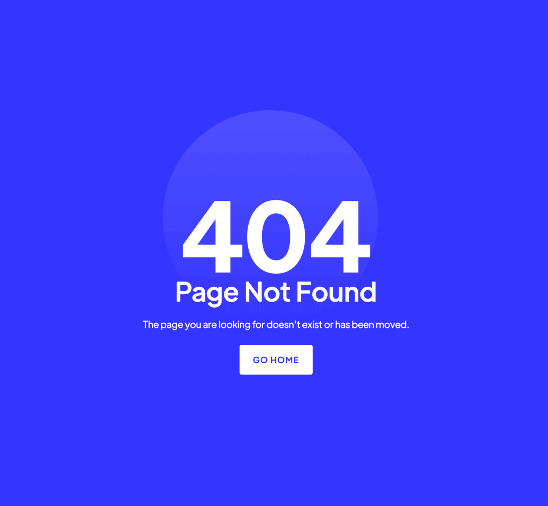 404 Not Found - Academy Modern Website Template